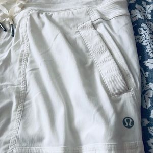 Lululemon White Dance Studio Pants